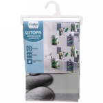 Штора для ванной EVA 180*180"Селфи» Плюмерия