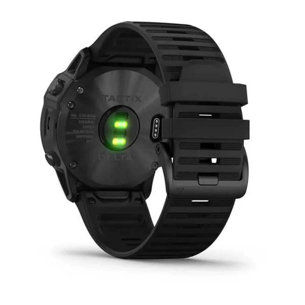 Смарт-часы GARMIN  TACTIX DELTA Sapphire Edition - Черное DLC-покрытие с черным ремешком, 010-02357-01