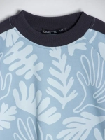 Костюм для девочки на осень, голубой