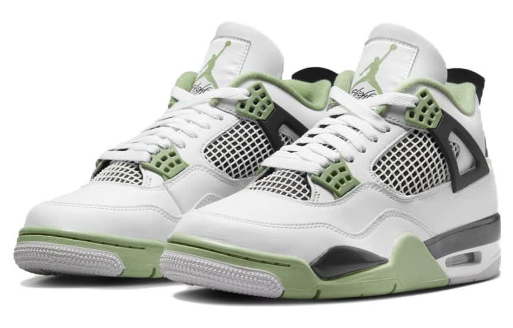 Кроссовки Jordan Air Jordan 4 "Oil Green" (Женская размерная сетка)