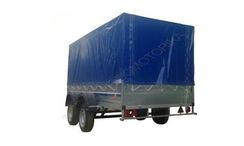 Прицеп Престиж 7135 3.3х1.57 высокий тент 1.1 м ( двухосный )