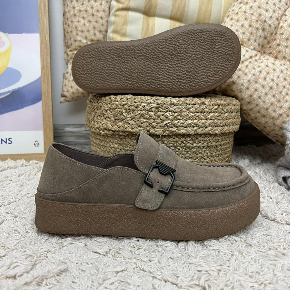 Мужские замшевые лоферы Ortosalon H5681-8