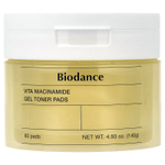 Biodance, Vita Niacinamide гель-тонер, диски для лица, 60 шт.