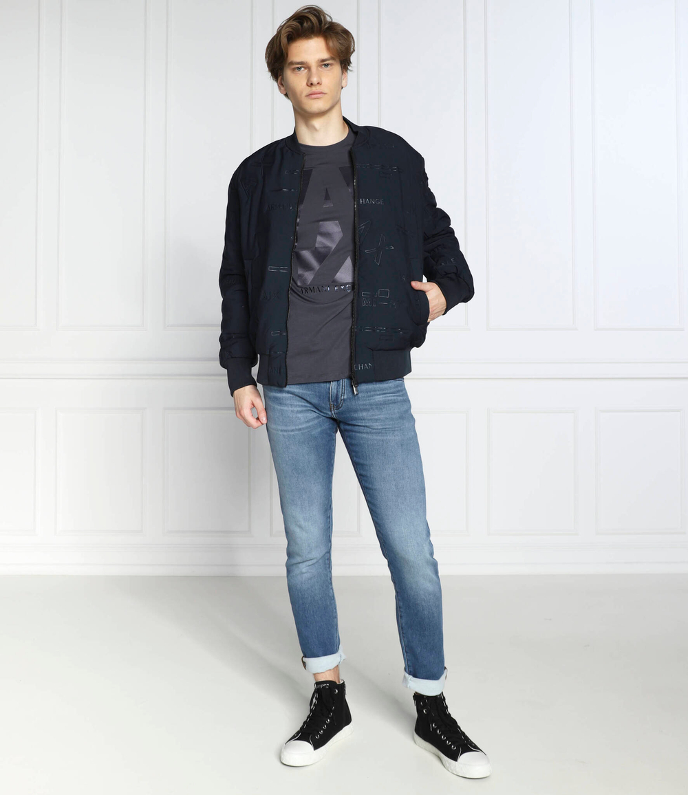 куртка бомбер Armani Exchange - темно-синий(6LZB04 ZNUDZ)