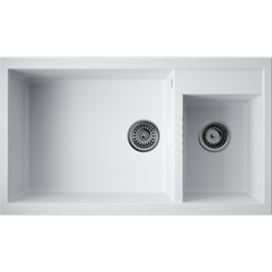 Кухонная мойка Omoikiri Tedori-86-2-LB-WH