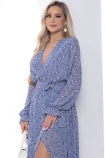 Платье "Весеннее настроение" (голубое) П10180 LT Collection