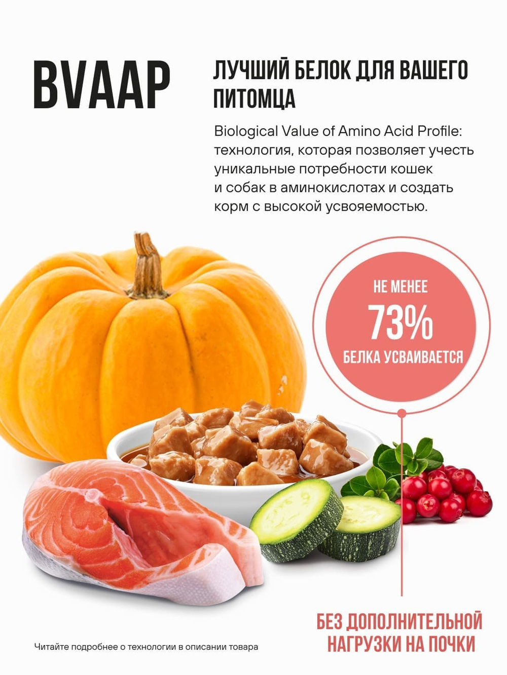 Влажный корм для стерилизованных кошек беззерновой с лососем и овощами в соусе BOWL WOW 0,085 г, 12 упаковок