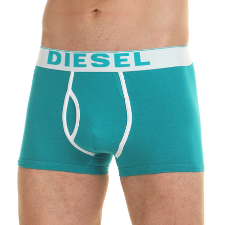 Мужские трусы боксеры бирюзовые Diesel