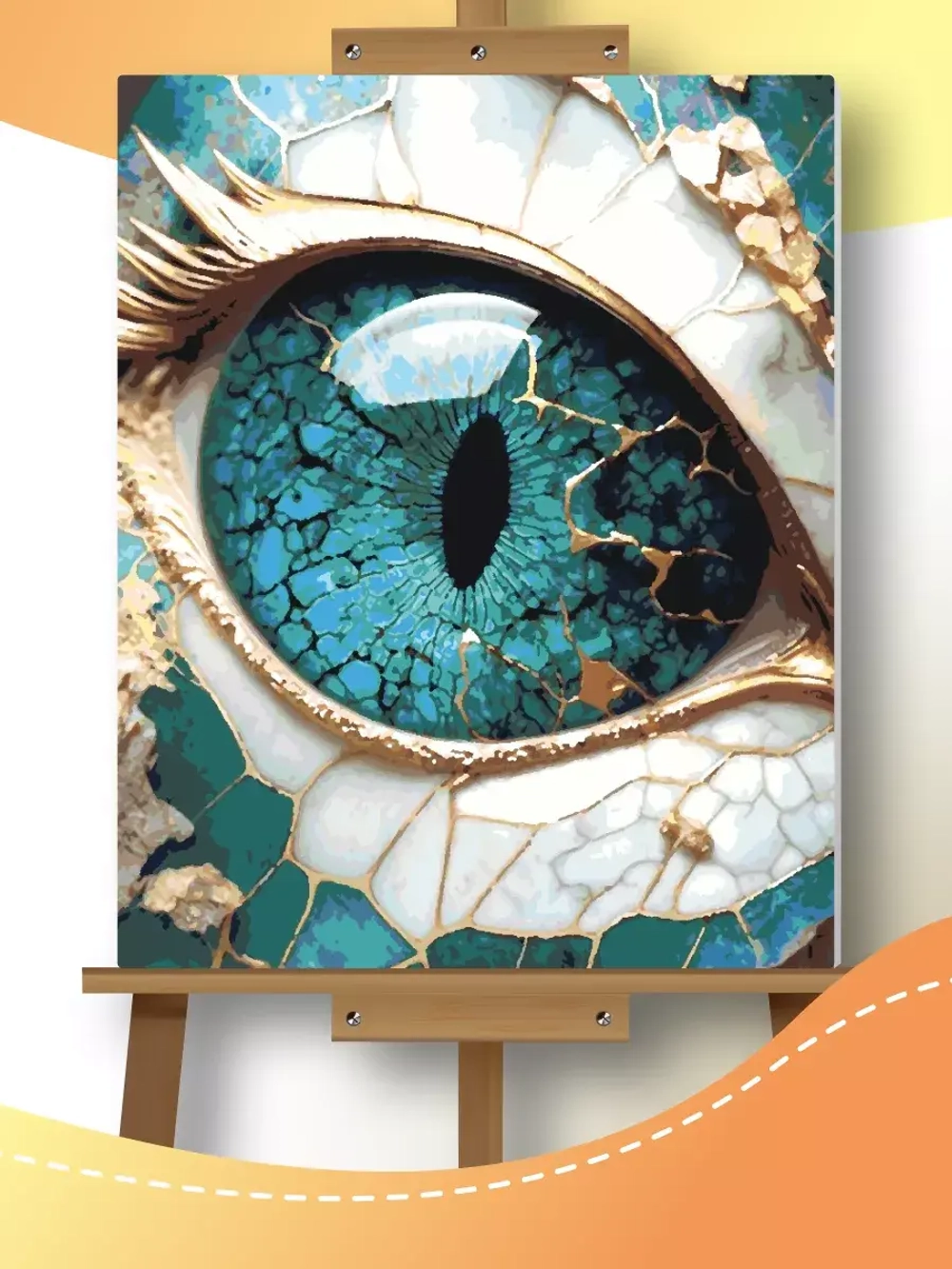 Картина по номерам Дракон