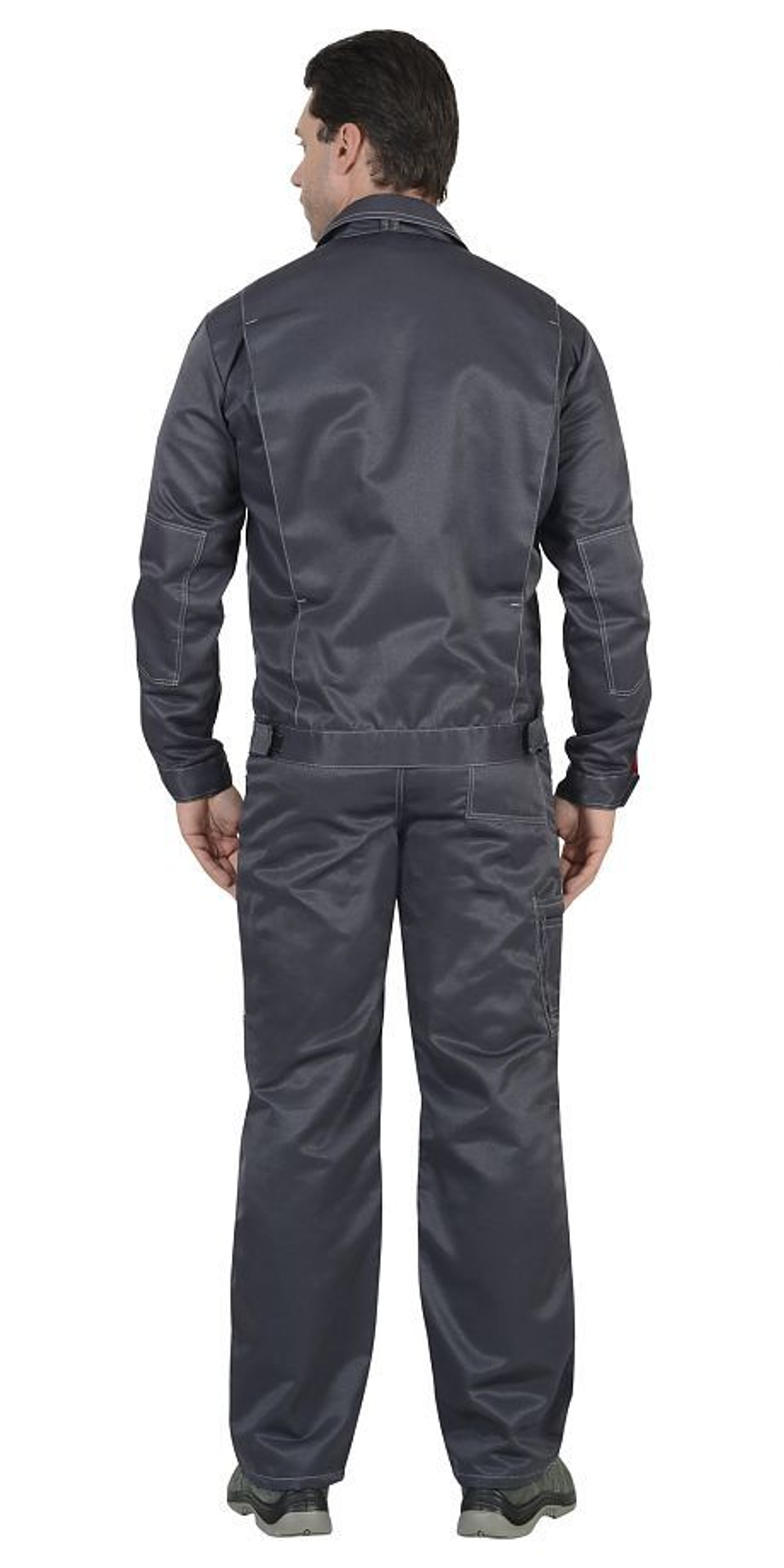 Костюм Т.серый с серым с куртка, п/к