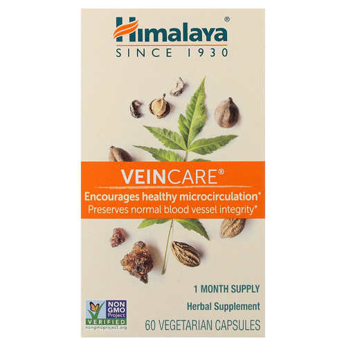 Himalaya, VeinCare®, 60 вегетарианских капсул