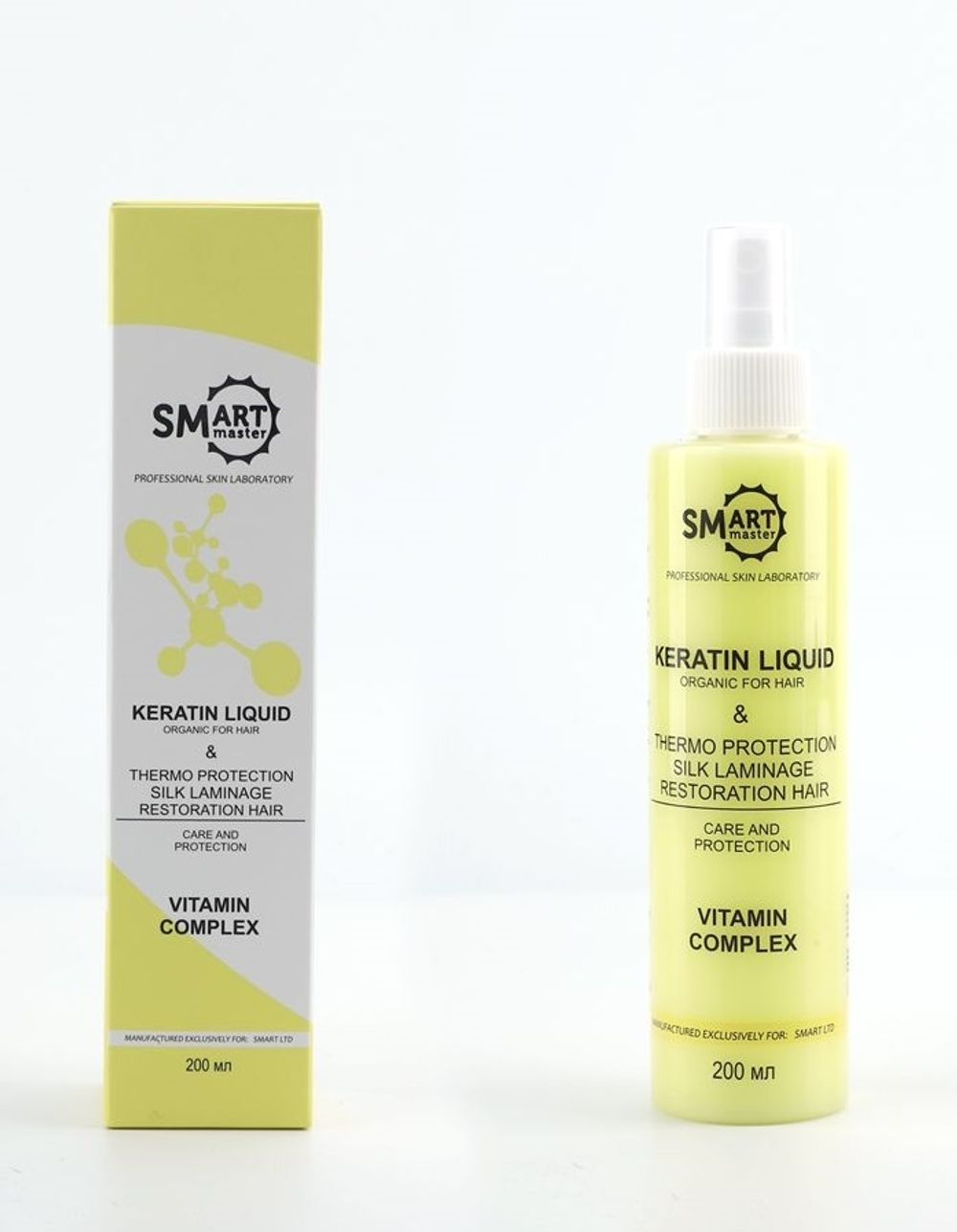 Smart Умный Жидкий Кератин для волос Мультивитамин, 200мл
