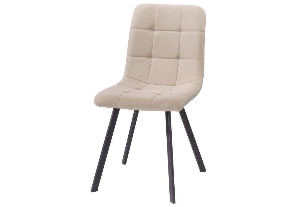 Стул на металлокаркасе Bruk beige / black