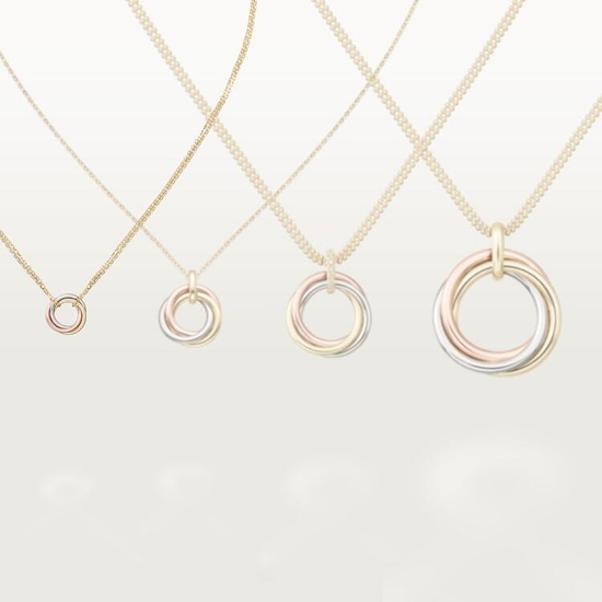 Подвеска Cartier Trinity pendant mini model