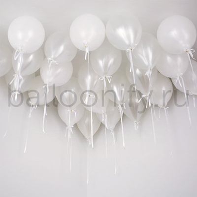 Шары россыпью "Белый жемчуг"