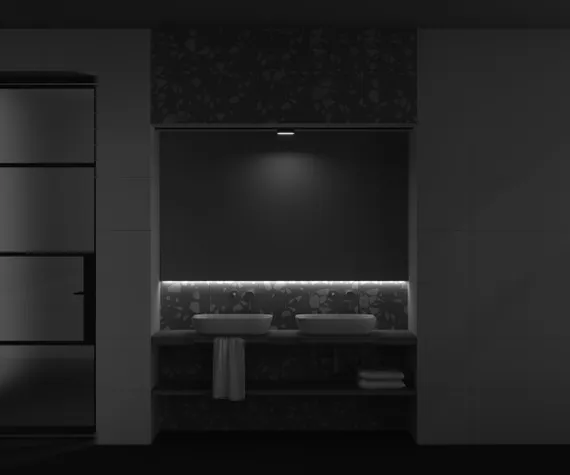 Трековый светильник Базис / Basis Radity 3000K 6Вт 120° Technical tr080-1-6w3k-b