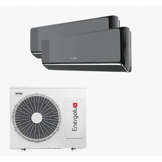 Мульти сплит-система Energolux на 2 комнаты (20+35 кв.м.) Geneva Black