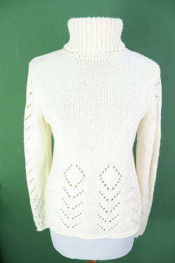 Джемпер с шерстью вязаный 44 размер