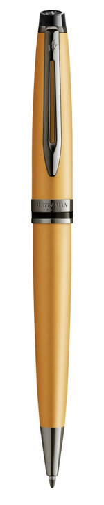 Ручка шариковая Waterman Expert Gold, цвет чернил Mblue