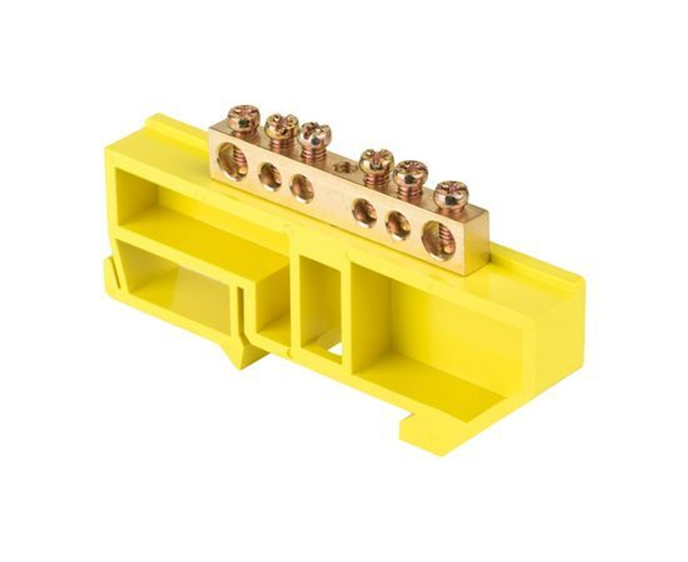 Шина 0 N 63.14 изолятор на DIN-рейку латунь sn0-63-14-d EKF