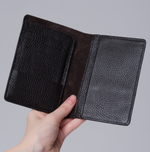 Кожаная обложка для паспорта DBR 15-38 темно-коричневый