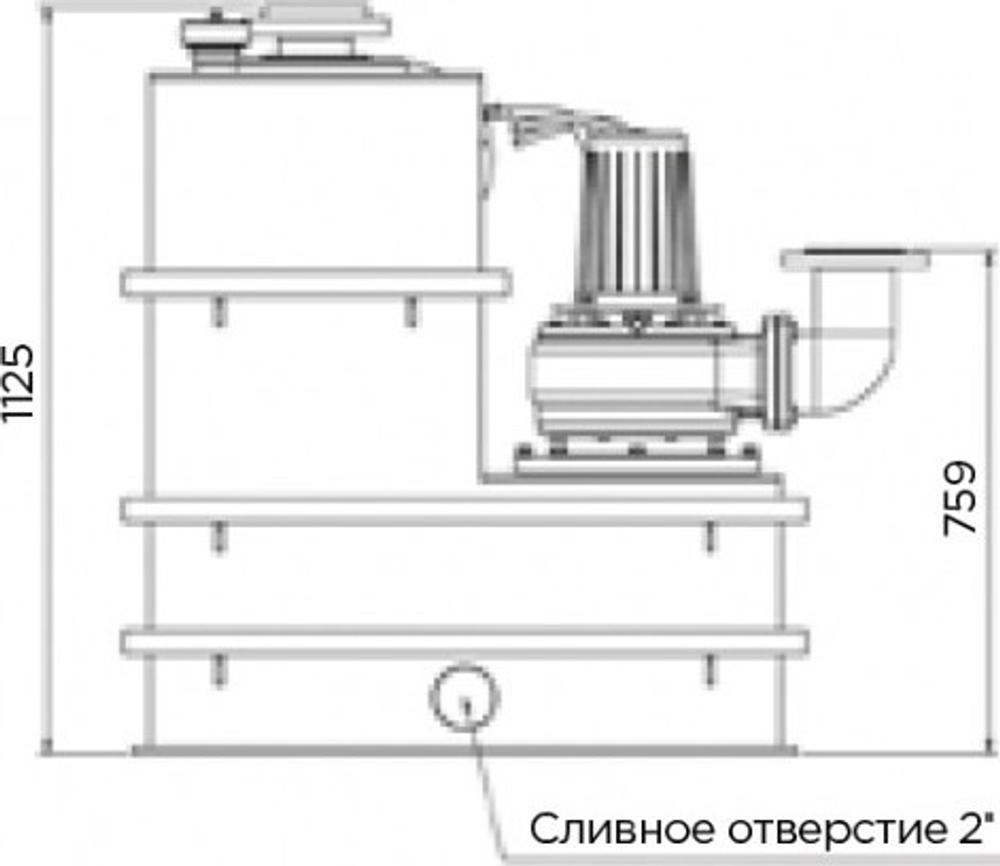 Установка канализационная SFA CUBIC2SC5.5T
