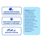 МНЯМС ДЕНТАЛ Лакомство для собак "Зубные палочки" с хлорофиллом, 100 г