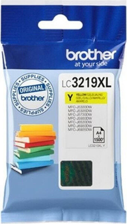 Картридж струйный желтый 1 шт Brother LC3219XLY