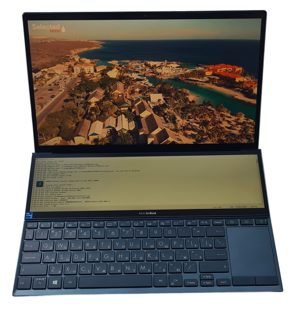 Ноутбук 14" ASUS ZenBook DUO 14 (UX482EG-HY199T)