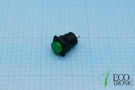 Кнопка к мод. 2202 CARBO круглая зеленая