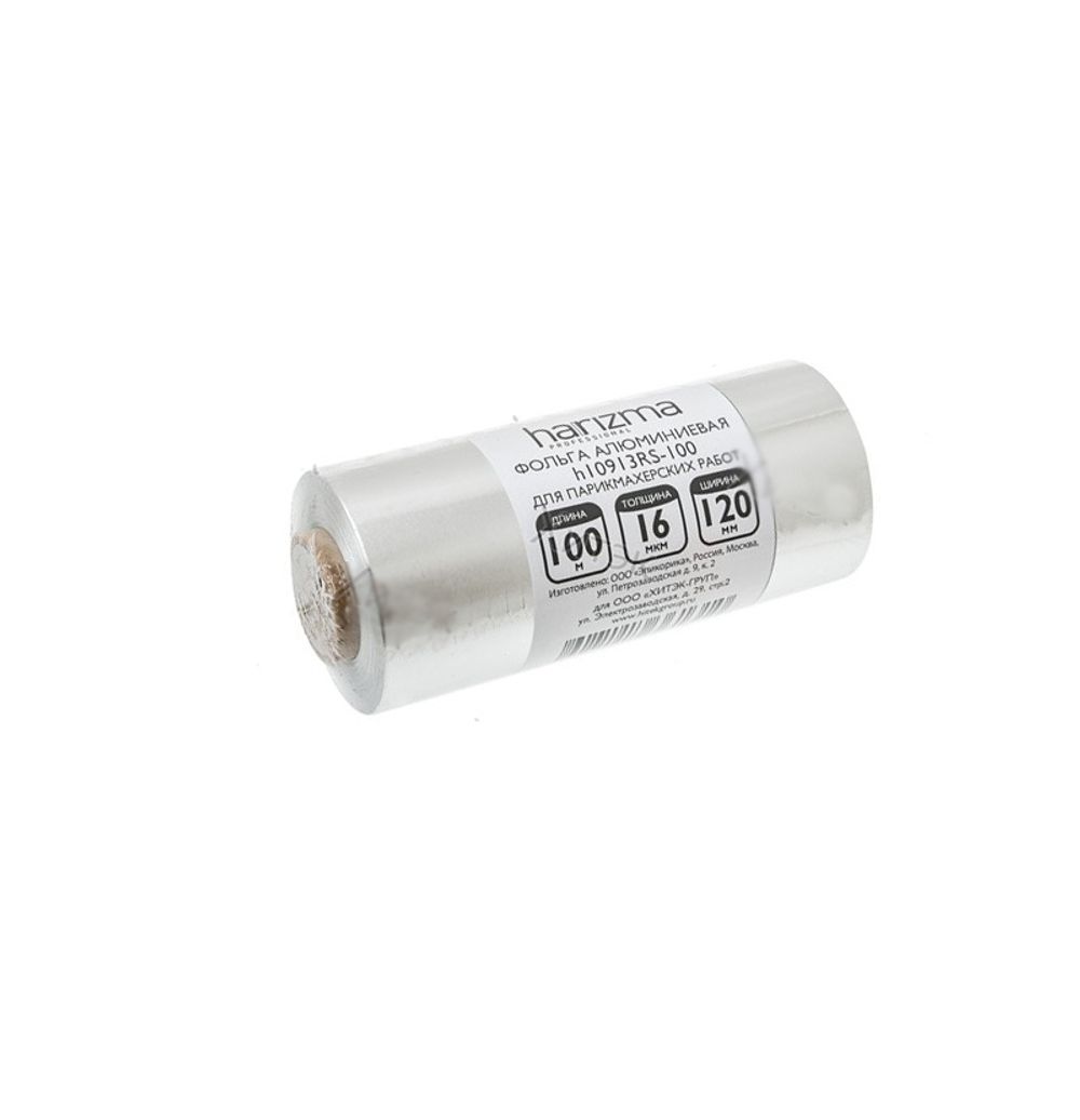 Фольга для мелирования Harizma h10913RS-100 (длина 100м, 16мкм, ширина 12см)