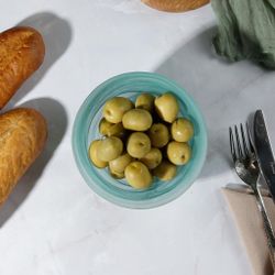 Салатник 320 мл d 12 см h7 см   косой матовое стекло P.L. Proff Cuisine [6]