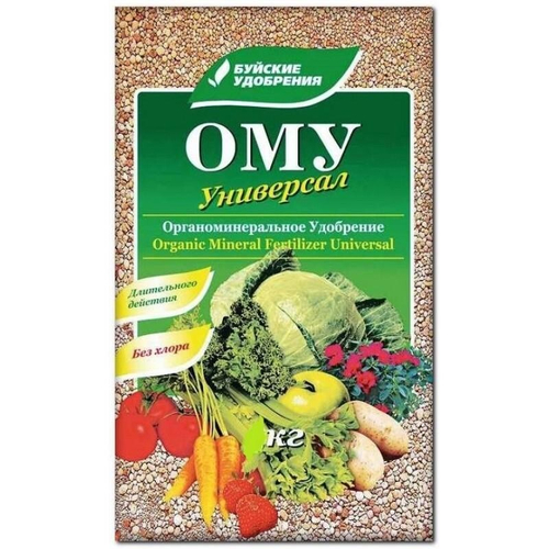 УДОБРЕНИЕ ОРГАНОМИНЕРАЛЬНОЕ (ОМУ) УНИВЕРСАЛЬНОЕ 3КГ (30) БУЙ