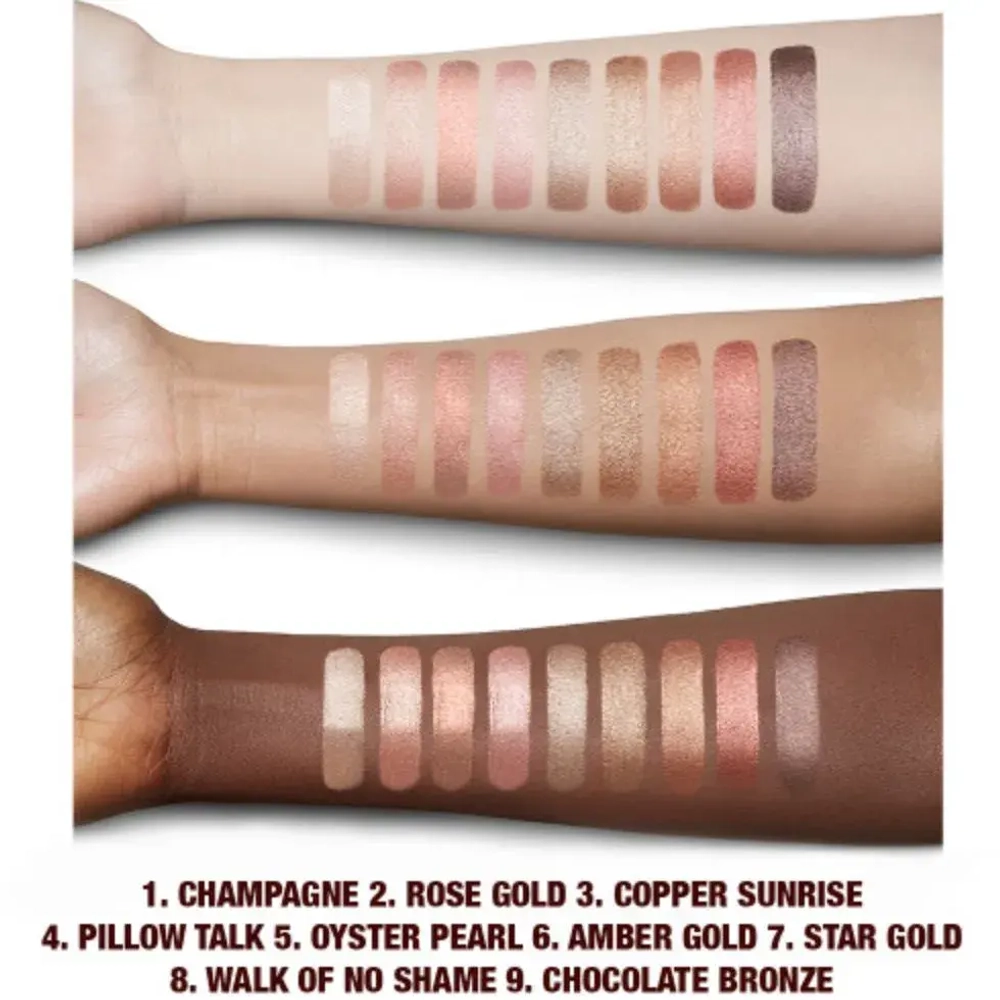 Charlotte Tilbury тени кремовые Champagne