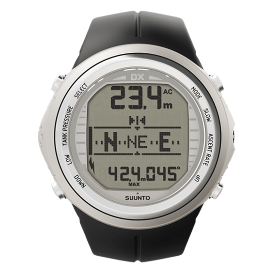 Декомпрессиметр Suunto DX Silver Elastomer