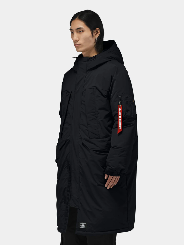 Пуховик Alpha Industries Seal Long Puffer Parka Black