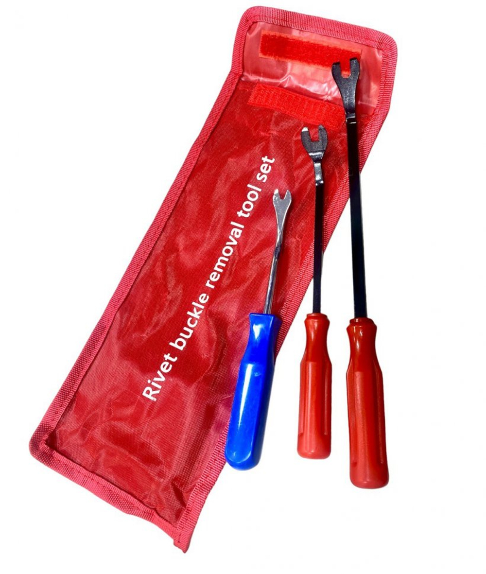 Набор съемников пистонов ''вилка'', 3 предмета, арт. № HZ 25.1.207Y, horex