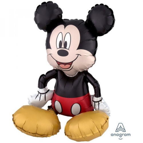 Шар фигура 46 см Микки сидячий воздух