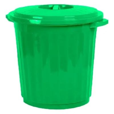 Бак 25л с крышкой (Зелёный) (комплект 10 шт)