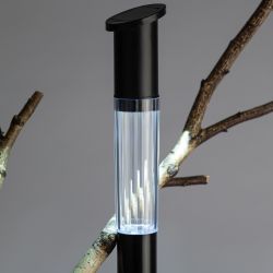 Светильник уличный ЭРА ERASF23-17 Старт, на солнечной батарее холодный белый высота 70 см 1 LED