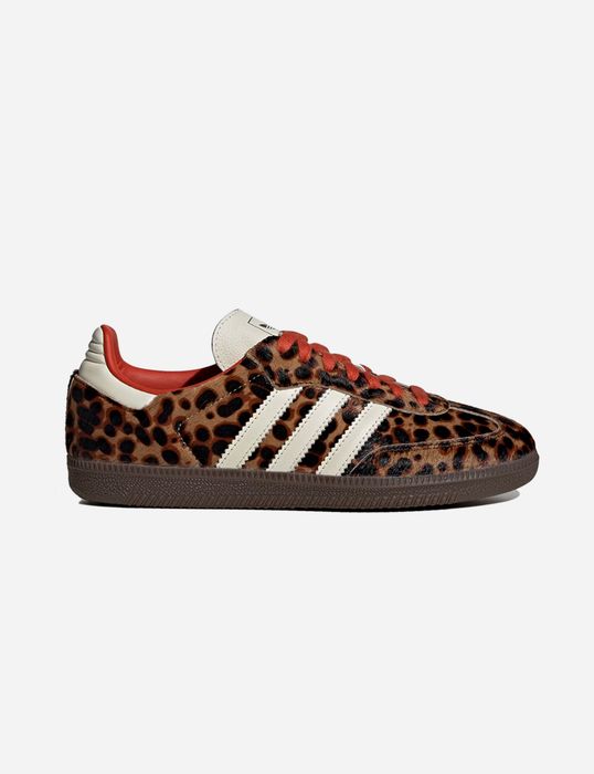 adidas Samba OG Preloved Red Leopard