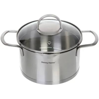 Кастрюля из нержавеющей стали STELLA 2,6л, индукция, DH11-18