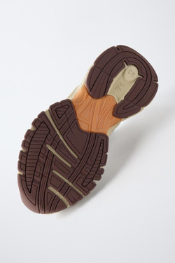 ZARA СПОРТИВНЫЕ КРОССОВКИ С СЕТЧАТЫМИ ДЕТАЛЯМИ, ГРАНАТОВЫЙ