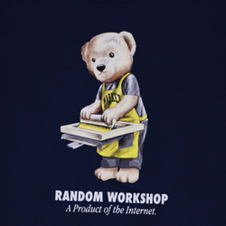 Футболка Market Random Workshop Navy