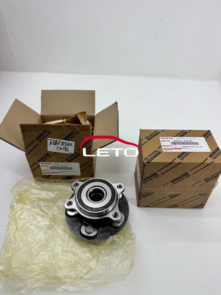 СТУПИЦА И ПОДШИПНИК В СБОРЕ, ПЕРЕДНЯЯ ОСЬ С АБС S 43550-0E020 435500E020 СТУПИЦА И ПОДШИПНИК В СБОРЕ, ПЕРЕДНЯЯ ОСЬ С АБС S 43550-0E020 435500E020