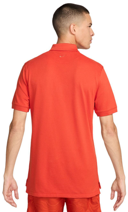 Теннисное поло Nike Polo Dri-Fit Heritage Slim2 - rust factor