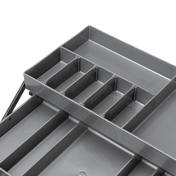 Ящик для инструментов двухполочный оранжевый (T-HS-2TTB-O) Helios