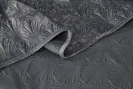 Покрывало 240x260 Sofi De MarkO Розалин серое