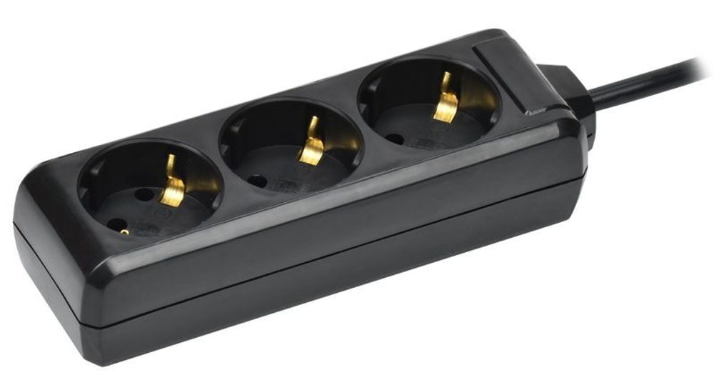 Удлинитель 3х1.5м с заземл. 16А IP20 У03 250В ПВС 3х1 черн. IEK WYP10-16-03-01-Z-K02 Удлинитель 3х1.5м с заземл. 16А IP20 У03 250В ПВС 3х1 черн. IEK WYP10-16-03-01-Z-K02