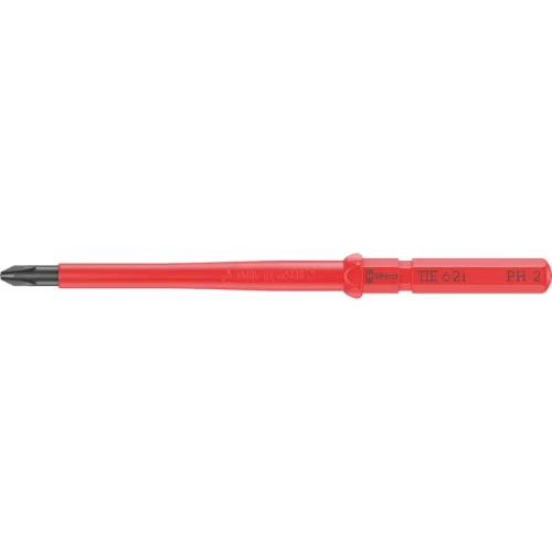 Сменная отвёртка Kraftform Kompakt для винтов Phillips VDE 62 i PH 2х157 мм WERA 05006511001